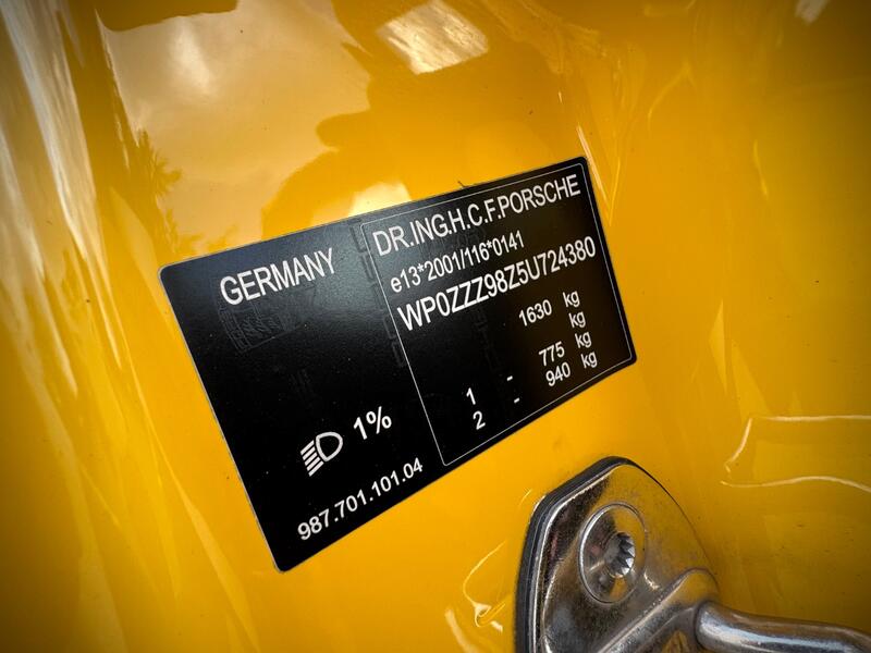 PORSCHE BOXSTER