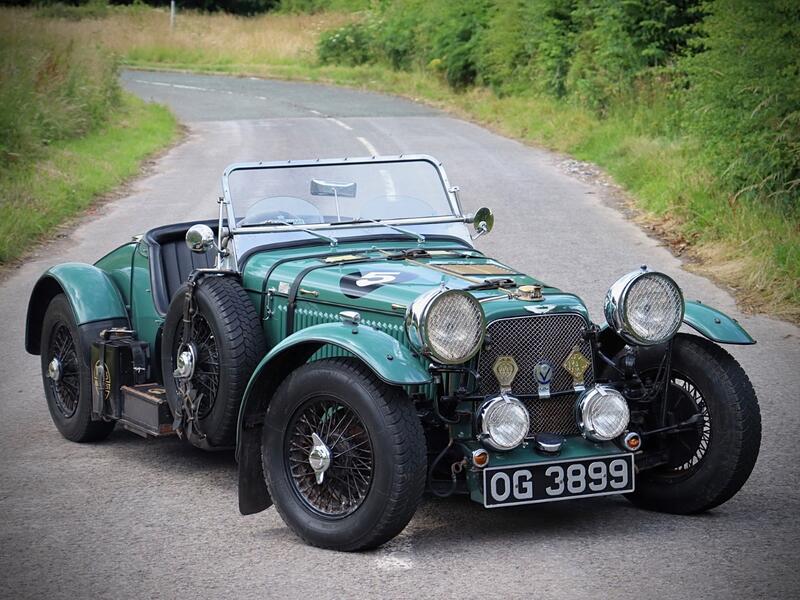 View MG TC Aston Martin Ulster Racer Evocation