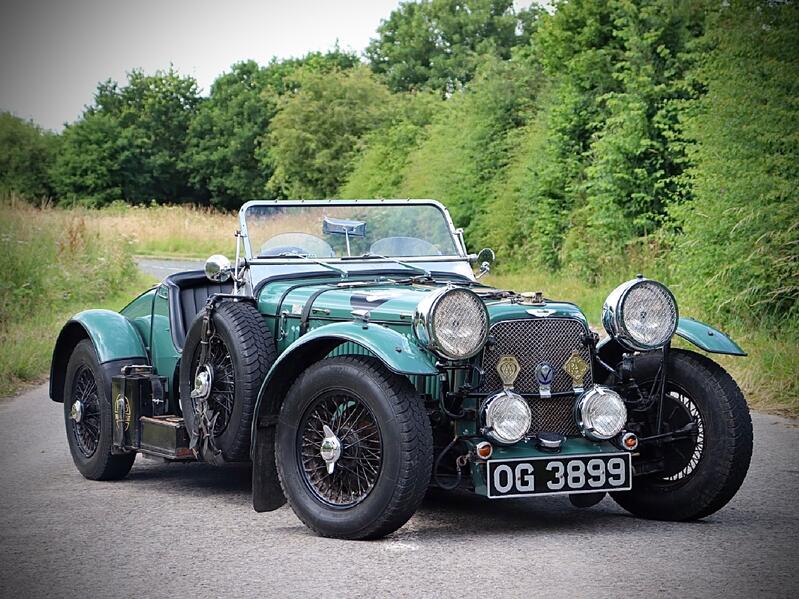 View MG TC Aston Martin Ulster Racer Evocation
