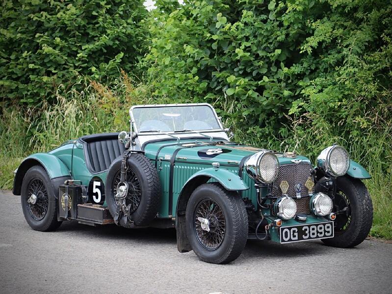 View MG TC Aston Martin Ulster Racer Evocation