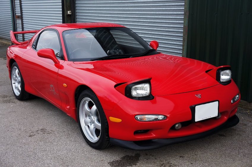 View MAZDA RX7 twin turbo